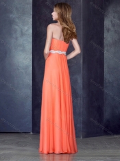 Beautiful Empire Sweetheart Beaded Aqua Blue Prom Dress