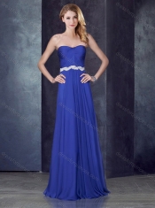 Beautiful Empire Sweetheart Beaded Aqua Blue Prom Dress