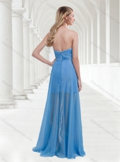 Elegant Empire Sweetheart Long Prom Dress in Chiffon