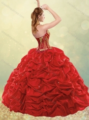 New Arrivals Beaded and Bubble 15th Birthday Dress in Aqua Blue