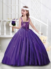 Low Price Puffy Skirt Tulle Mini Quinceanera Dress with Straps