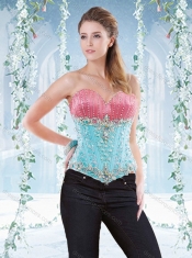 Elegant Beaded Bodice and Ruffled Sweetheart Detachable Quinceanera Dresses