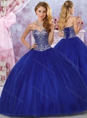 New Arrivals Tulle Royal Blue Sweet Fifteen Gown with Beaded Bodice New Arrivals Tulle Royal Blue Sweet Fifteen Gown with Beaded Bodice
