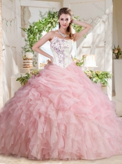 Affordable Asymmetrical Beaded Sweet 16 Dress with Visible Boning Bubbles and Ruffles