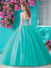 Artistic Big Puffy Tulle Sweet 16 Dress with Beading  and Rhinestone