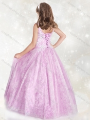 Fashionable Straps Lace Mini Quinceanera  Dress with Beading and Appliques