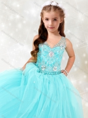 New Arrivals See Through Straps Mini Quinceanera Dress with Beadin