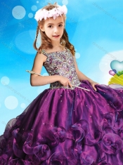 Cheap Criss Cross Organza Mini Quinceanera Dress with Beaded Bodice
