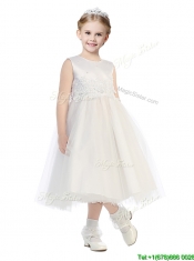 New Arrivals Scoop Mini Quinceanera Dresses with Appliques and Beading