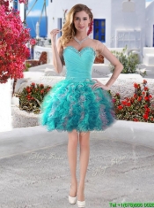 Best Selling Big Puffy Detachable Quinceanera Dresses with Beading and Ruffles