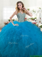 Best Selling Big Puffy Quinceanera Dress with Beading and Ruffles