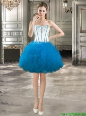 New Style Big Puffy Detachable Quinceanera Dresses with Beading and Ruffles