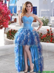 New Style Big Puffy Detachable Quinceanera Dresses with Beading and Ruffles