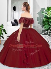 Dark Green Lace Up Sweet 16 Quinceanera Dress Lace and Ruffles Sleeveless Floor Length