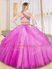 Sleeveless Beading and Ruching and Pick Ups Criss Cross Vestidos de Quinceanera