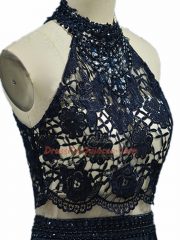 Clearance Taffeta Sleeveless Floor Length Prom Gown and Lace and Appliques