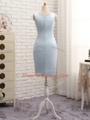 Modest Straps Sleeveless Satin Lace and Appliques Zipper