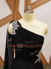 Sophisticated Empire Sleeveless Multi-color Prom Dresses Brush Train Criss Cross