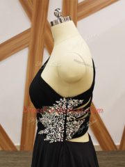 Sophisticated Empire Sleeveless Multi-color Prom Dresses Brush Train Criss Cross