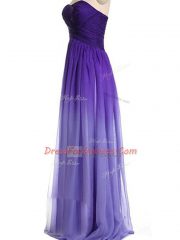 Fashion Multi-color Sweetheart Lace Up Ruching Prom Party Dress Sleeveless