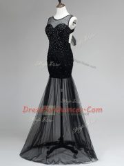 New Style Sleeveless Beading Backless Prom Dresses