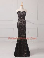 On Sale Sleeveless Lace Zipper Prom Evening Gown