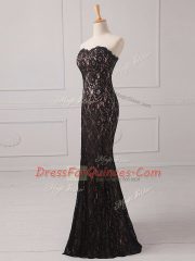 On Sale Sleeveless Lace Zipper Prom Evening Gown
