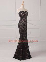 On Sale Sleeveless Lace Zipper Prom Evening Gown