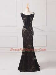 On Sale Sleeveless Lace Zipper Prom Evening Gown