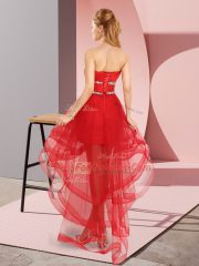 Best Selling Sleeveless Beading Lace Up Prom Dress