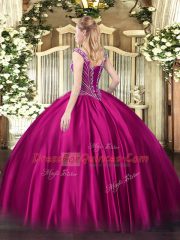 Floor Length Lace Up Sweet 16 Dresses Green for Military Ball and Sweet 16 and Quinceanera with Beading