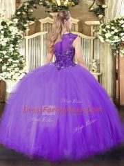 Sleeveless Zipper Floor Length Beading Vestidos de Quinceanera