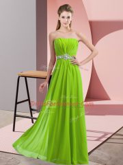 Customized Sleeveless Beading Lace Up