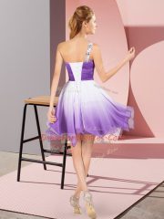 Custom Made Sleeveless Beading Lace Up Prom Party Dress