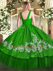 Fabulous Floor Length Ball Gowns Sleeveless Wine Red Sweet 16 Dresses Zipper