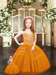 High End Floor Length Rust Red Quinceanera Gowns Sweetheart Sleeveless Lace Up