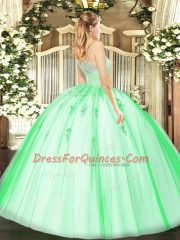 Fitting Floor Length Two Pieces Sleeveless Quinceanera Dresses Zipper