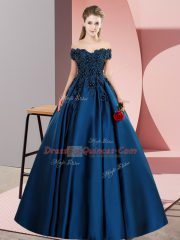 Modern Sleeveless Zipper Floor Length Lace Sweet 16 Quinceanera Dress