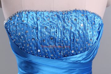 Customized Organza Sleeveless Floor Length 15 Quinceanera Dress and Beading