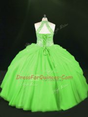 Floor Length Ball Gowns Sleeveless Sweet 16 Dresses Lace Up