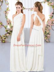 Luxury Sleeveless Lace Criss Cross Damas Dress