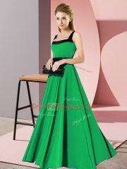 Affordable Sleeveless Zipper Floor Length Belt Court Dresses for Sweet 16