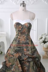 Elegant Multi-color Ball Gowns Taffeta Sweetheart Sleeveless Pick Ups Lace Up Prom Evening Gown Court Train