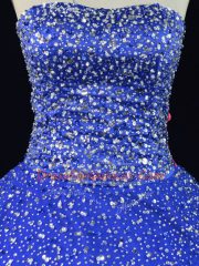 Sleeveless Beading Lace Up Quinceanera Dresses