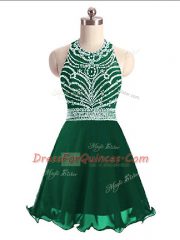 Smart Sleeveless Beading Lace Up Prom Dress