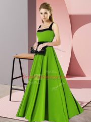 Top Selling Square Zipper Belt Court Dresses for Sweet 16 Sleeveless