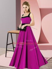 Square Sleeveless Chiffon Dama Dress Belt Zipper