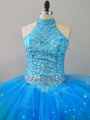 Floor Length Ball Gowns Sleeveless Multi-color Quinceanera Dress Lace Up