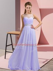 Affordable Floor Length Backless Prom Dresses Lavender for Prom and Party with Beading Affordable Floor Length Backless Prom Dresses Lavender for Prom and Party with Beading
