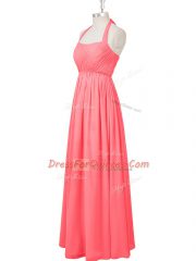 Sleeveless Ruching Zipper
